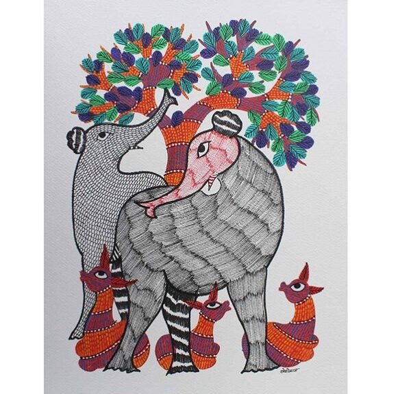 Indian Gond Paintings- expressing the essence of life